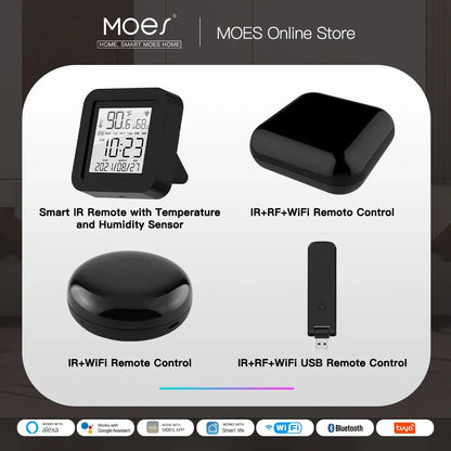 WiFi RF IR Universal Remote Controller With Tuya App