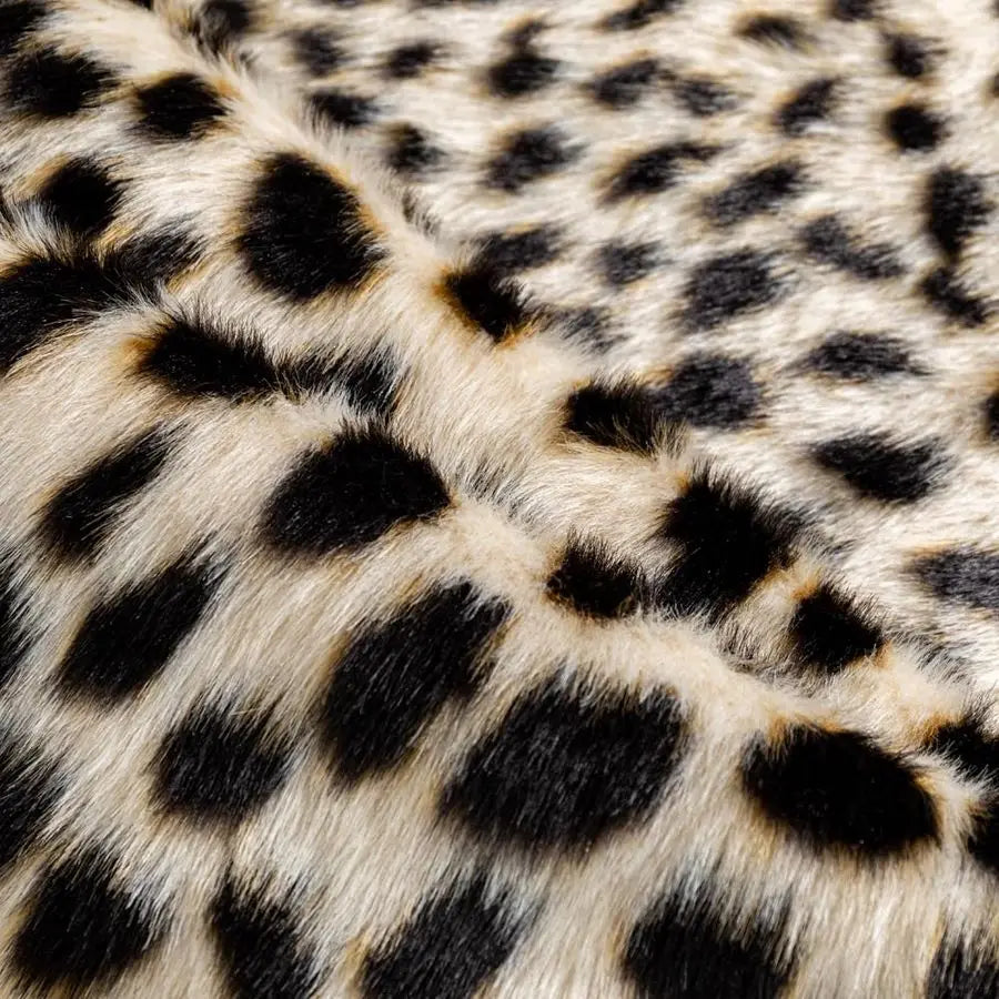Area Rug Animals Printed Faux Fur Cowhide Rug For Home