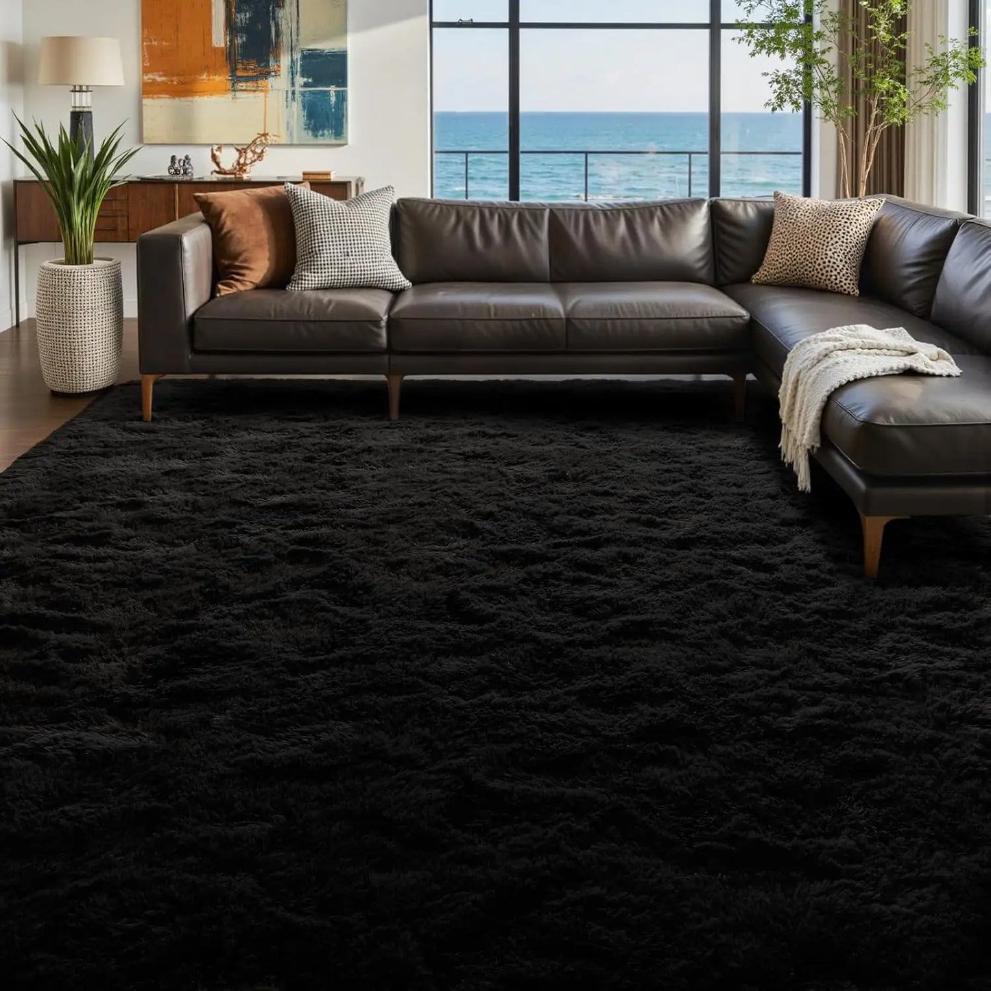 Shag Rug Ultra Soft Area Carpet For Living Room Decor