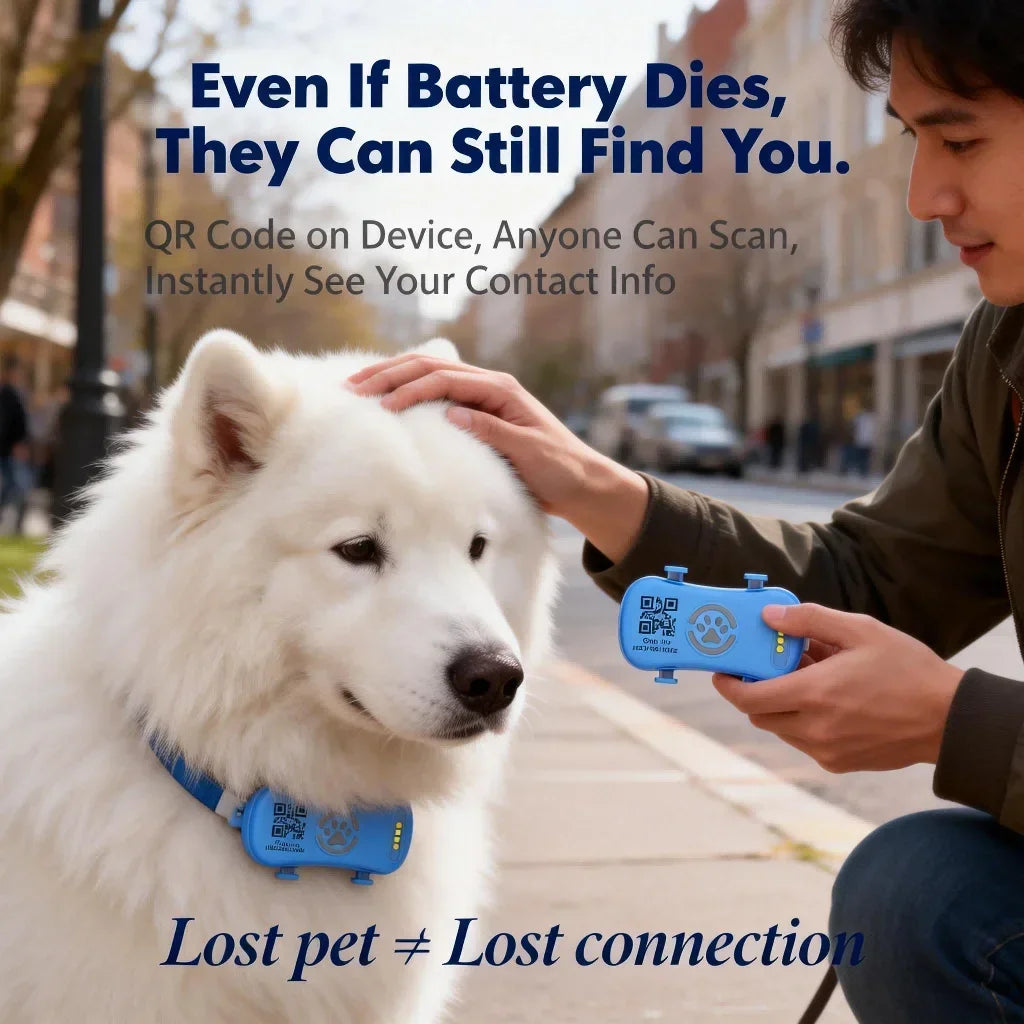 WANWAYTECH GPS Pet Tracker For Dogs And Cats IoT WiFi