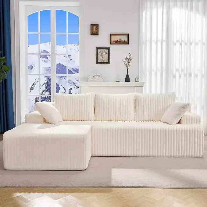Cloud Modular Sectional Sofa Set With L-Shape Chaise