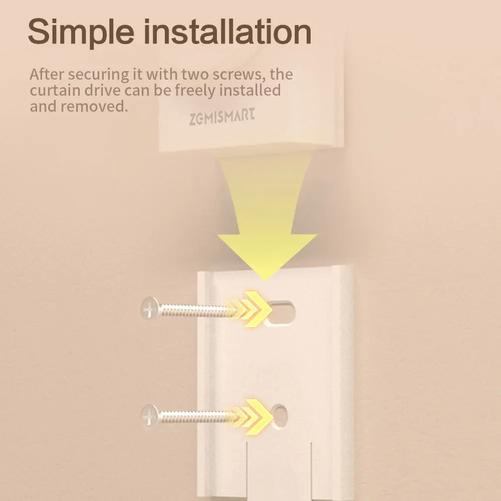 Zemismart Matter Thread Smart Roller Shade Driver With Battery
