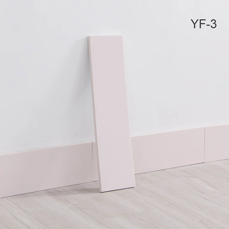Self-Adhesive Wooden Wall Stickers Skirting Lines 10pcs