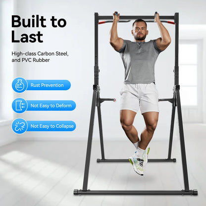 Foldable Adjustable Pull Up Bar For Home Gym Training