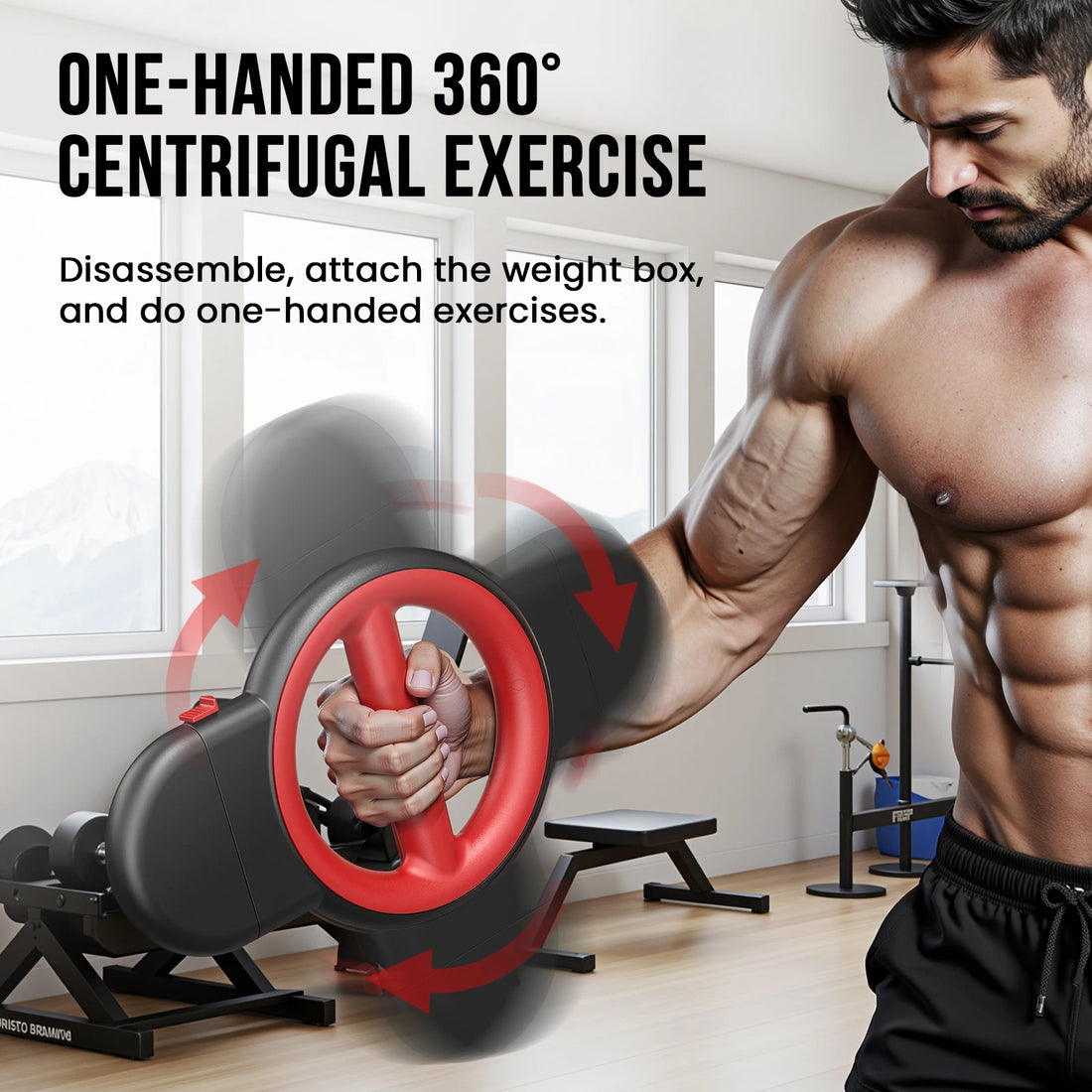 Rotator Burn Machine 3-In-1 Arm Exerciser For Strength