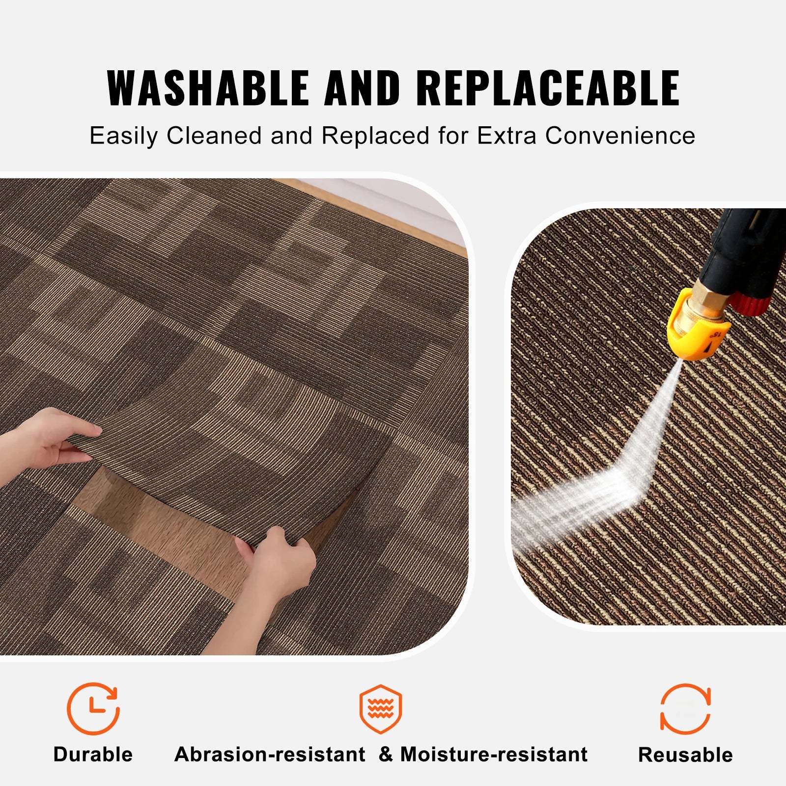 Padded Carpet Tiles For Soft And Anti Slip Indoor Flooring