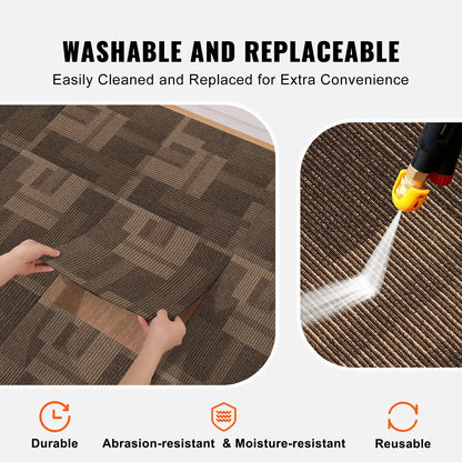 Padded Carpet Tiles For Soft And Anti Slip Indoor Flooring