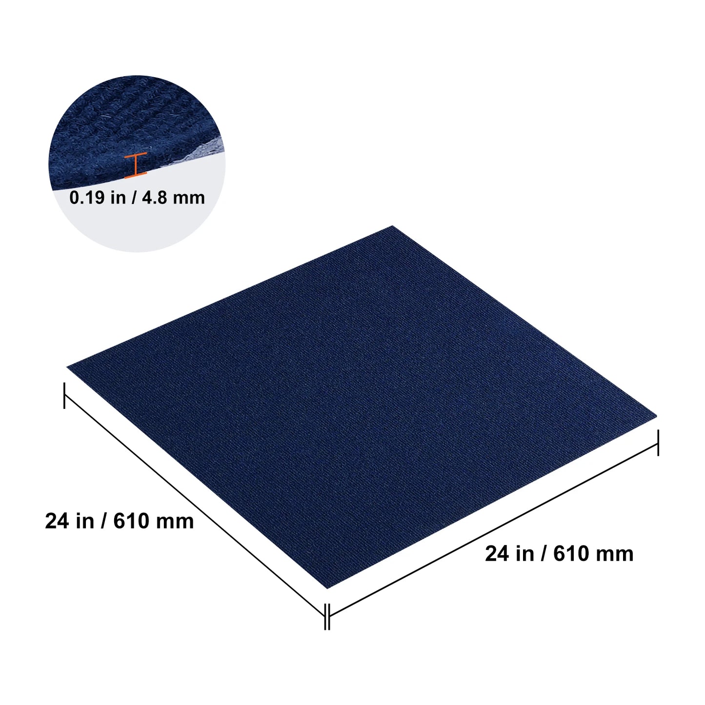 SucceBuy Peel And Stick Carpet Tiles For Bedroom Indoor Outdoor