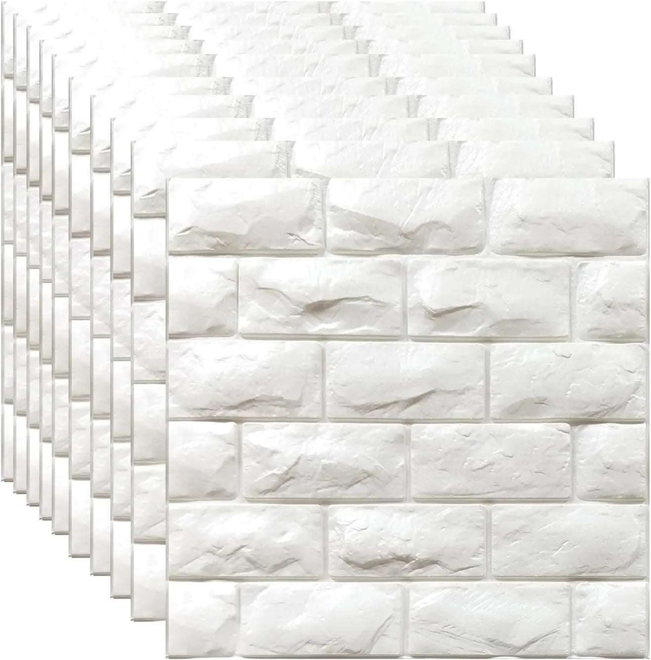 3D Wall Panels Peel And Stick Foam Brick Wallpaper Self-Adhesive