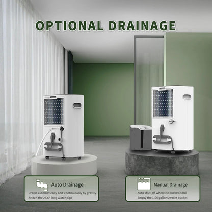 Shinco 86 Pint Dehumidifier For Basements And Large Rooms With Drain Hose