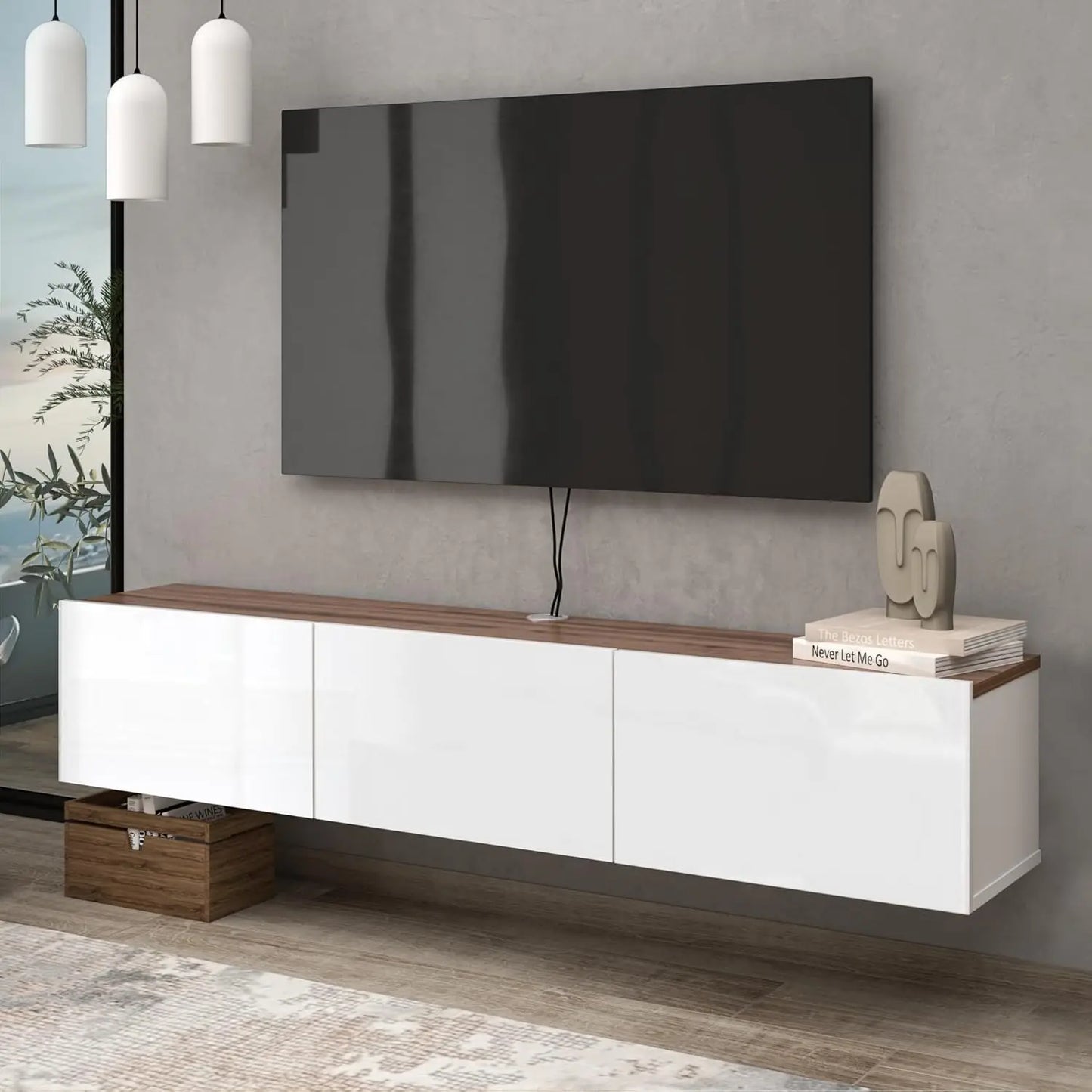 Atelier Mobili Floating TV Stand Wall Mounted
