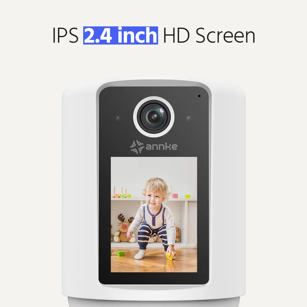 Annke 3MP WiFi Battery Powered Security Camera with Two-Way Audio