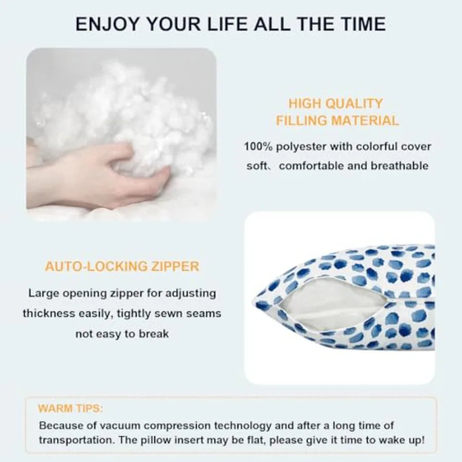 Pack Of 2 Waterproof Outdoor Pillow Sets