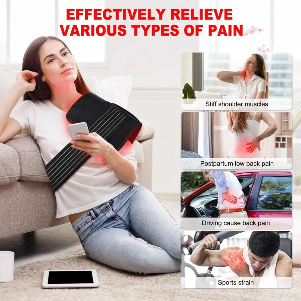 Red Light Therapy Mat Infrared LED Pain Relief Pad