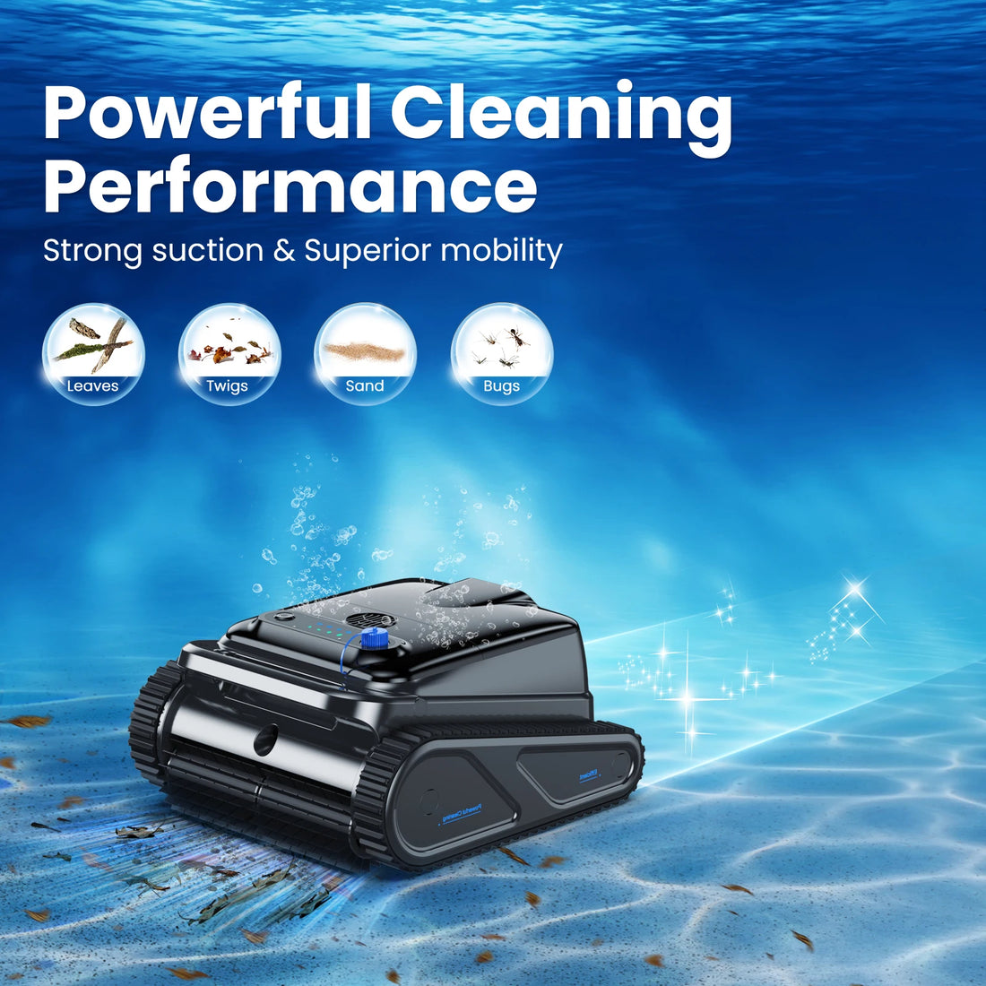 Vastorm Y50S Cordless Robotic Pool Cleaner Self Parking