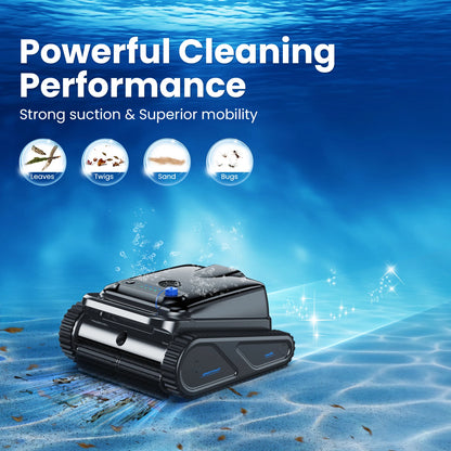 Vastorm Y50S Cordless Robotic Pool Cleaner Self Parking