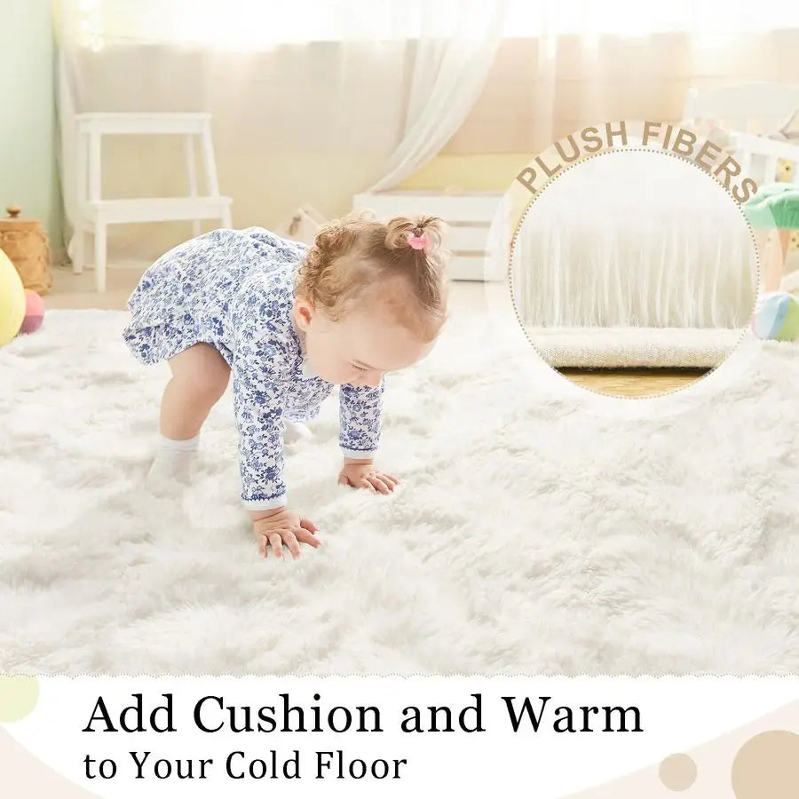 Washable Large Area Rug For Living Room And Bedroom