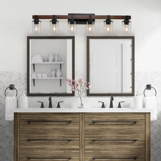 ARLGSITE 6 Light Farmhouse Vanity Light Fixture