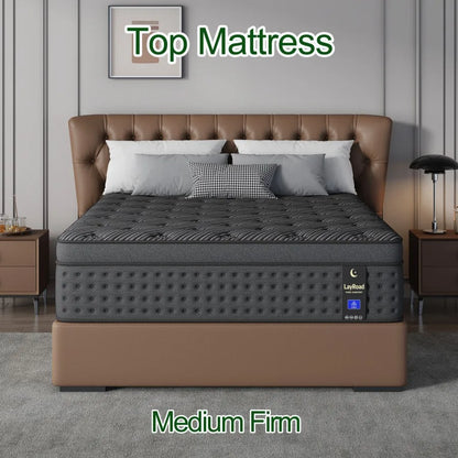 Memory Foam Spring Mattress With Gel And Pocket Springs