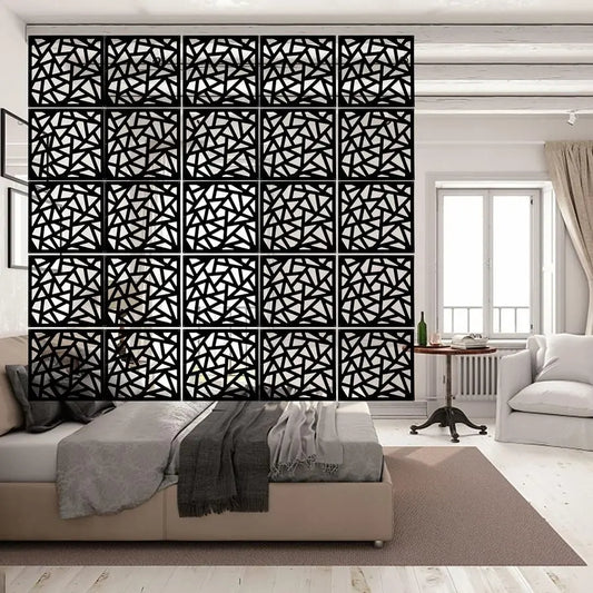 Hanging Room Divider Set Environmentally Friendly PVC Panels For Decor