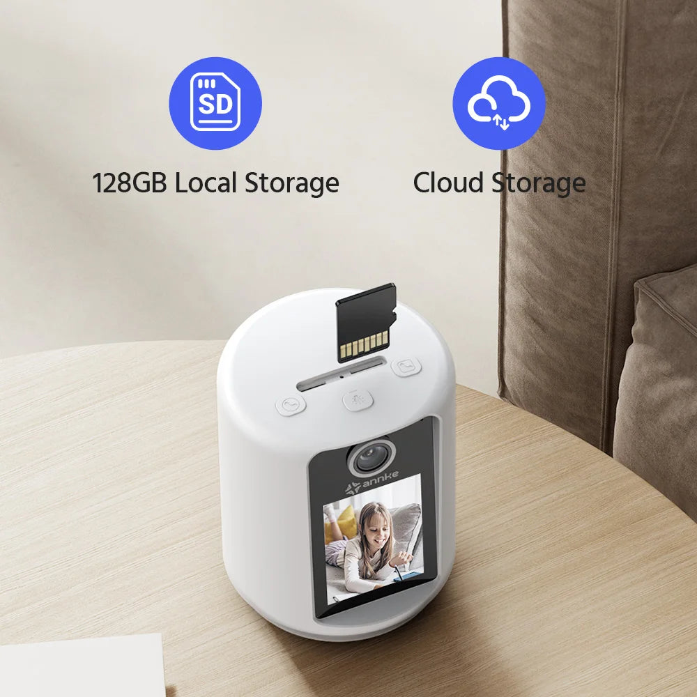 Annke 3MP WiFi Battery Powered Security Camera with Two-Way Audio