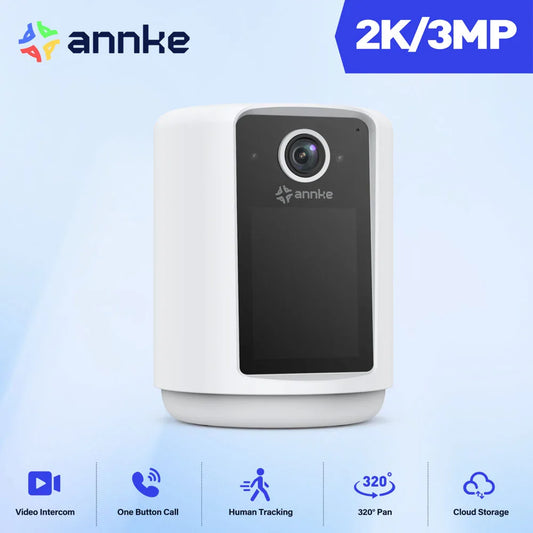 Annke 3MP WiFi Battery Powered Security Camera with Two-Way Audio