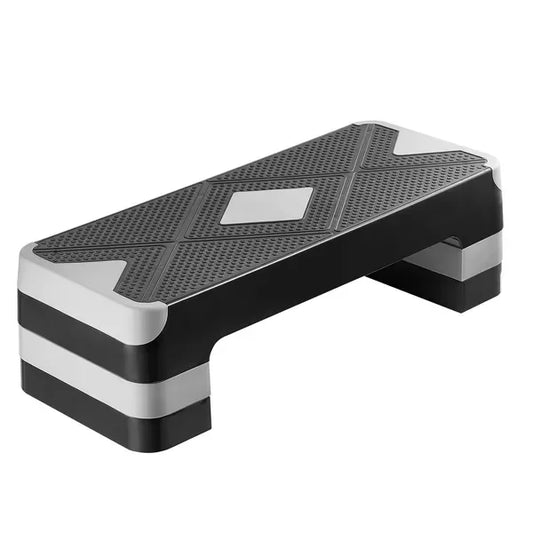 AeroExercise Step Platform Adjustable Home Gym Cardio Trainer