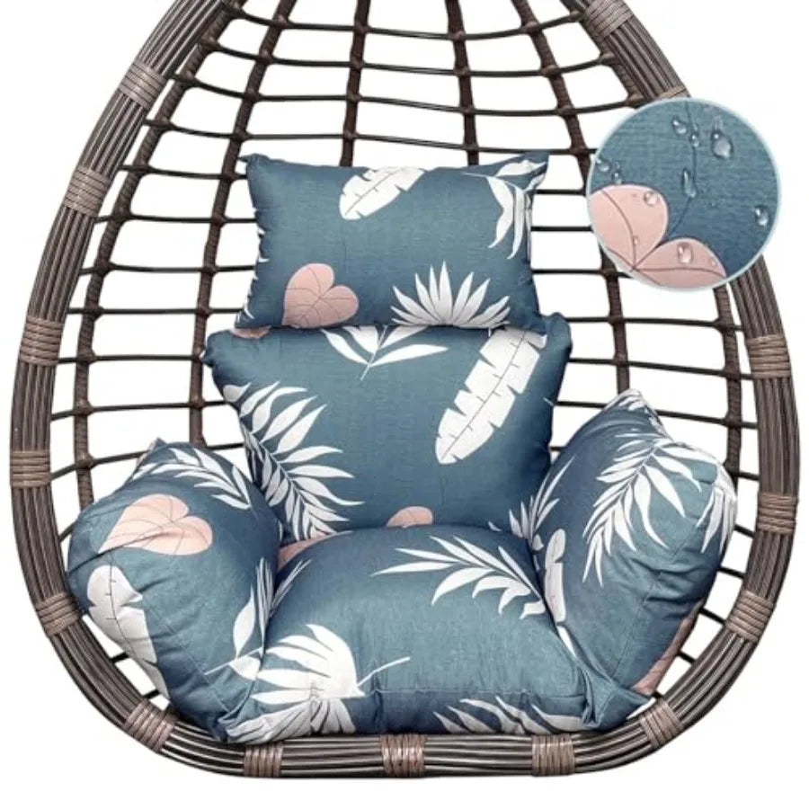 Egg Chair Cushion For Indoor Outdoor Hanging Chair