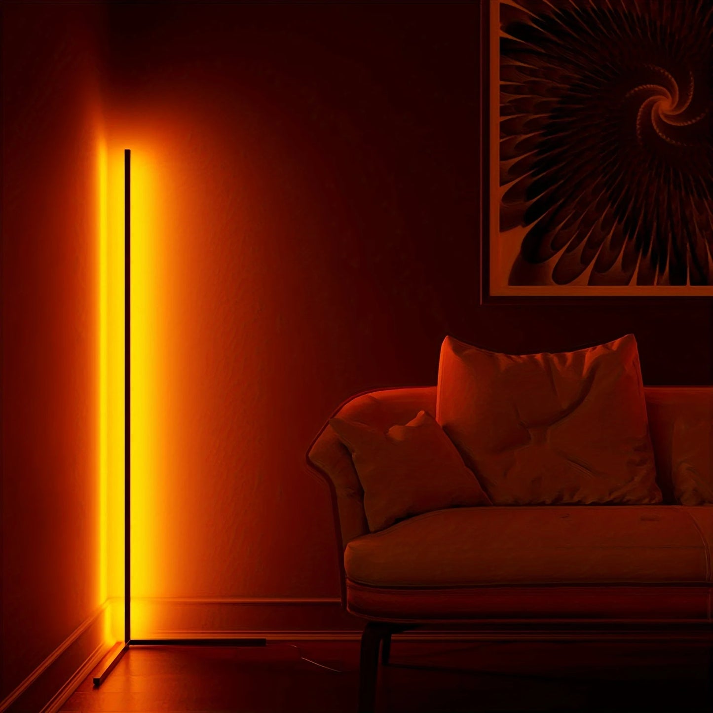 Corner Floor Lamp LED Energy Saving For Living Room