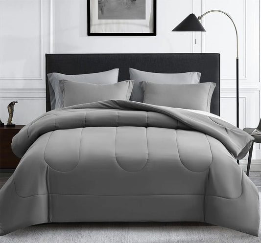 Bed In A Bag Comforter Set 7 Piece Down Alternative