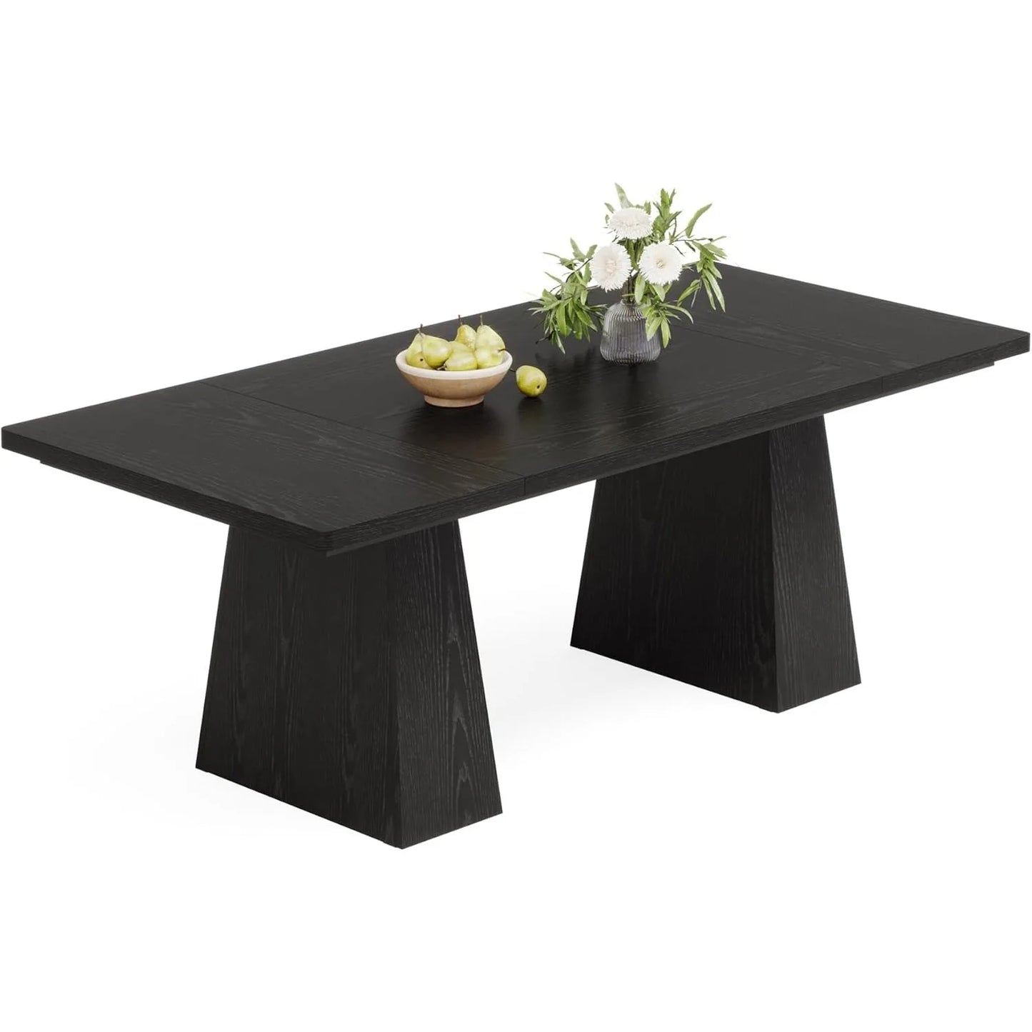 LITTLE TREE Dining Table For Four To Six Tapered Legs
