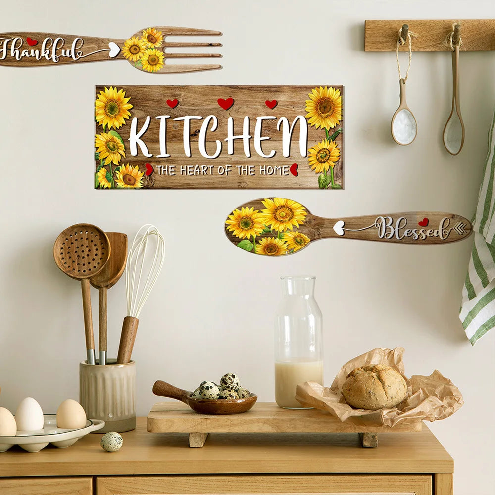 Restaurant Kitchen Wall Stickers For Home And Hallway Decor