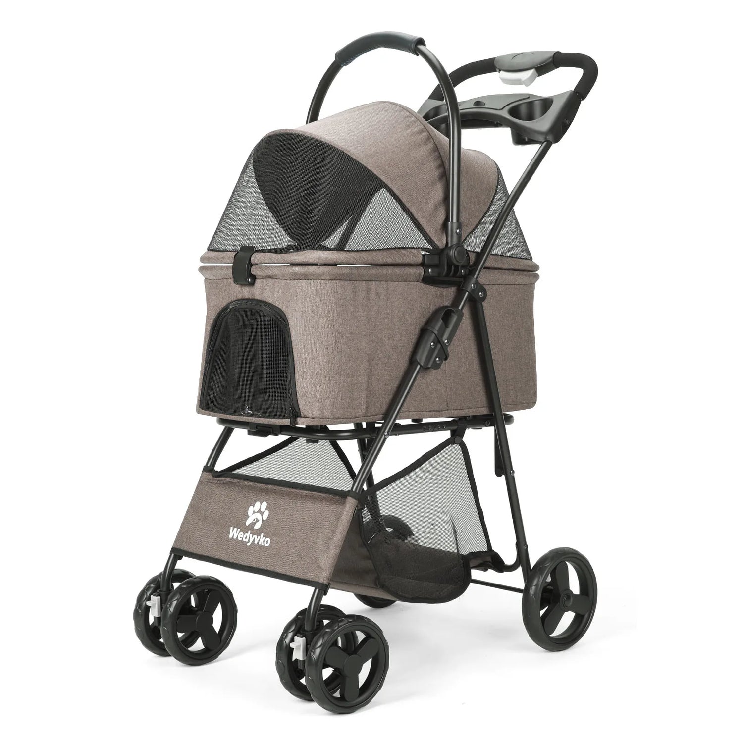 Pet Stroller 3 In 1 With Removable Carrier All Terrain