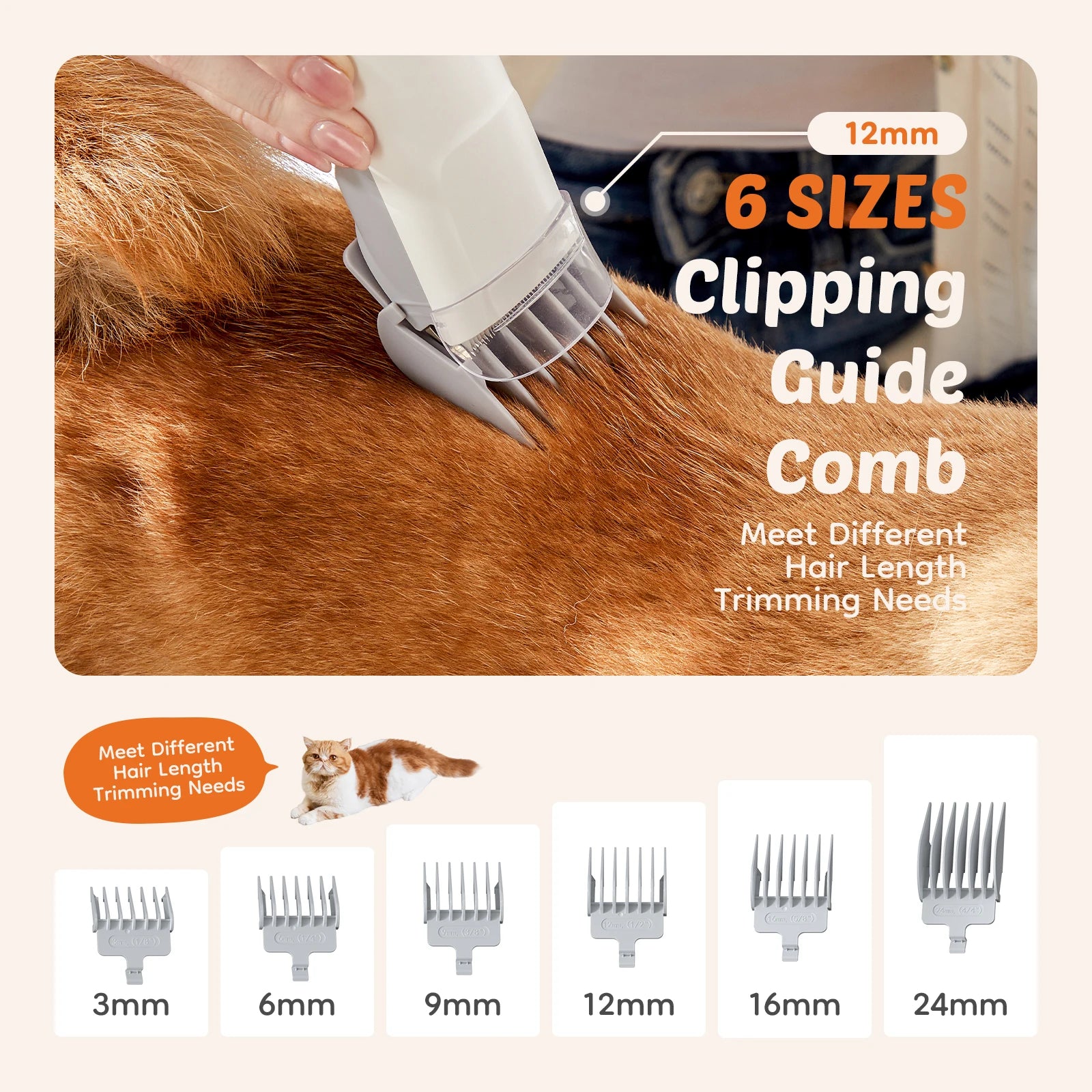 JHK 2.5L Professional Pet Grooming Vacuum Kit With Cordless Low Noise Clippers