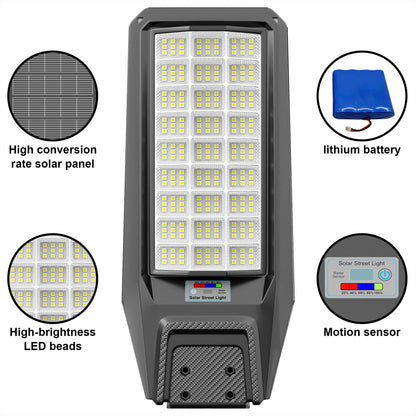 Outdoor Solar Motion Sensor Light IP65 Waterproof Dusk To Dawn