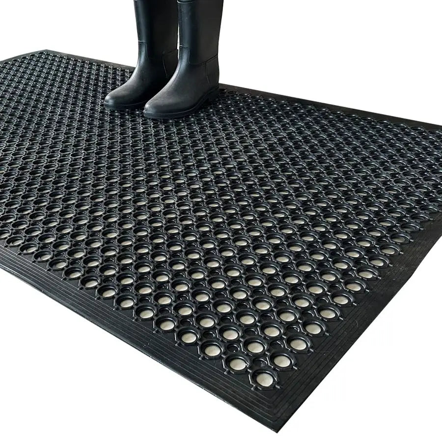 Outdoor Rubber Floor Mats Anti Slip For Restaurant And Kitchen