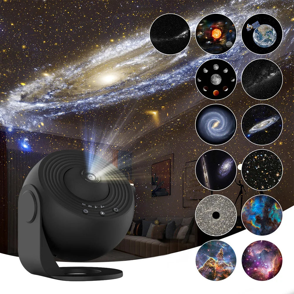 Aiopp 13 In 1 Star Projector Galaxy Night Light Bedroom