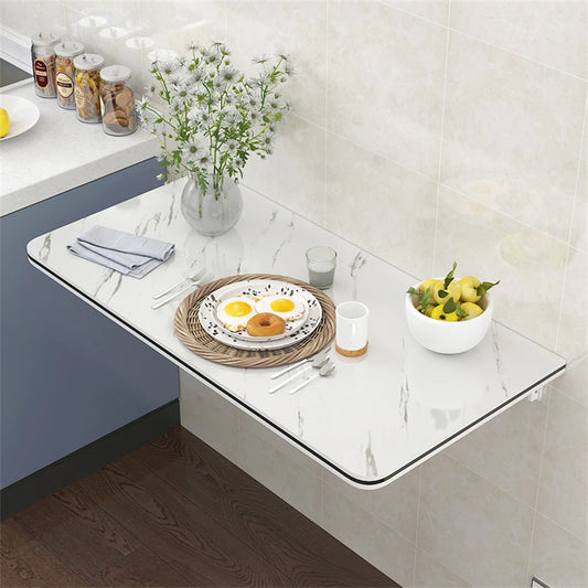 Folding Wall Desk Wall Mounted Foldable Table For Small Kitchen