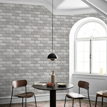 Peel And Stick Wallpaper Brick Pattern For Interior Walls