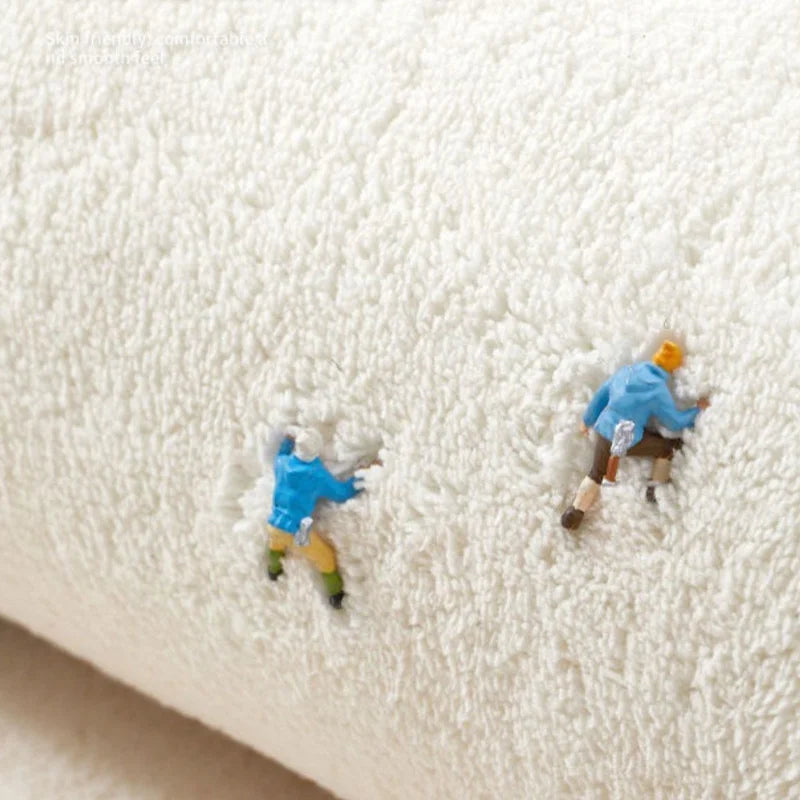 Heart Bow Plush Rug Fluffy Anti Slip Bedside Mat Bedroom