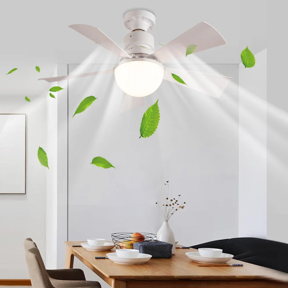ALLOET 30W LED Ceiling Fan With Remote Control Three Speeds