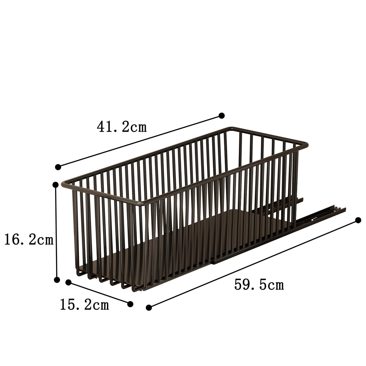 TWISTER.CK Pull Out Cabinet Organizer 2 Pack Slide Out Drawers