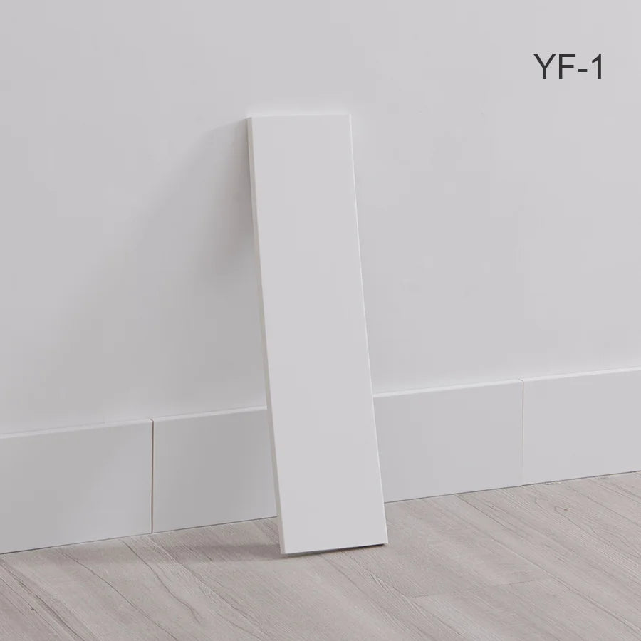 Self-Adhesive Wooden Wall Stickers Skirting Lines 10pcs