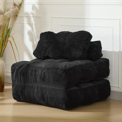 HiMISS Convertible Sleeper Sofa Bed With Pillow And Storage