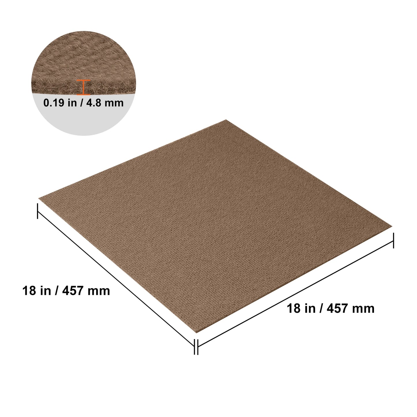 SucceBuy Peel And Stick Carpet Tiles For Bedroom Indoor Outdoor