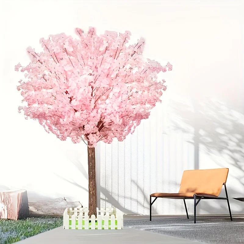 NONECN Artificial Cherry Trees Indoor Decor Blossoms