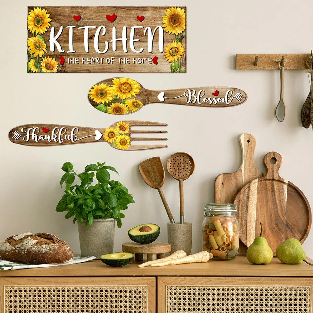 Restaurant Kitchen Wall Stickers For Home And Hallway Decor