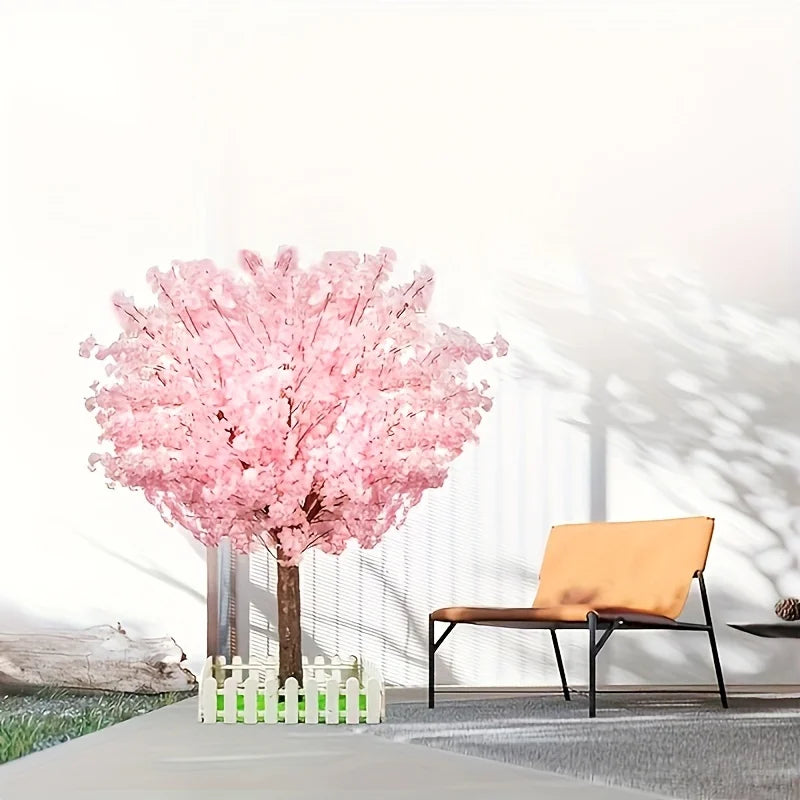 NONECN Artificial Cherry Trees Indoor Decor Blossoms