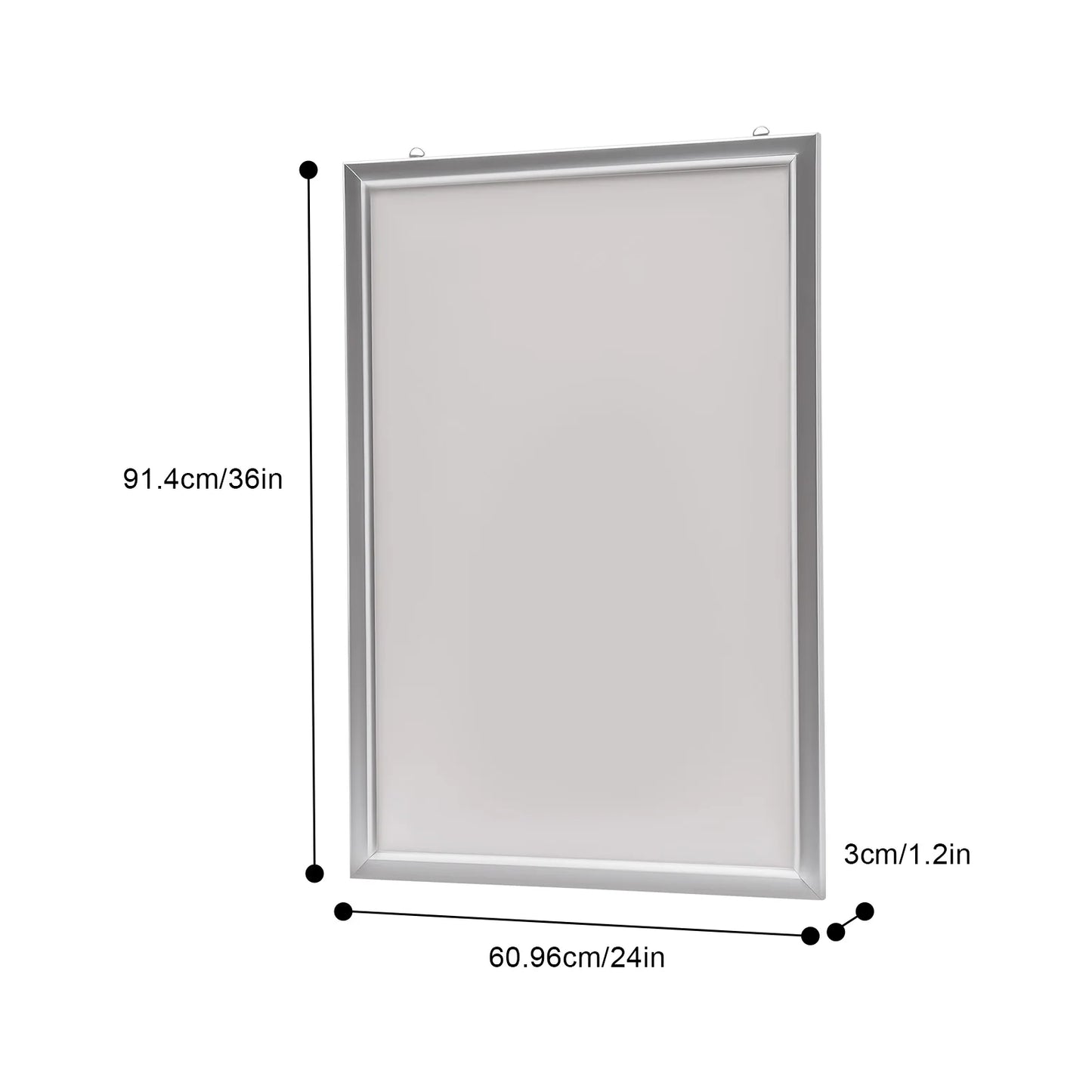 LED Light Box Backlit Poster Frame Advertising Display