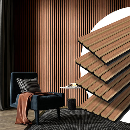 Art3d Wood Slat Acoustic Panels For Modern Wall Decor Soundproof